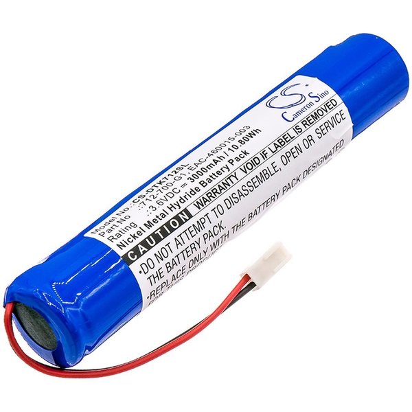 Ilc Replacement For Inficon Battery 712-700-G1